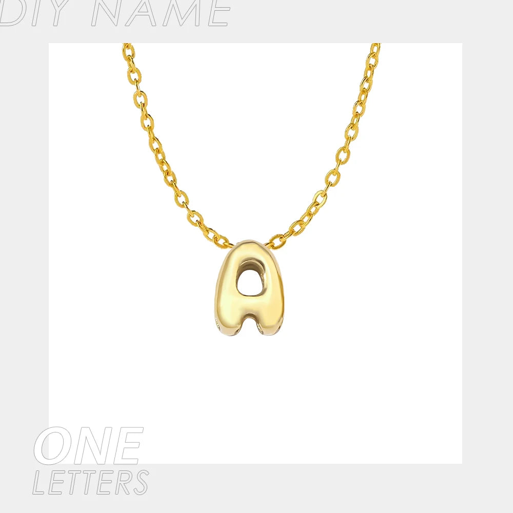 Bubble Buchstaben Kette