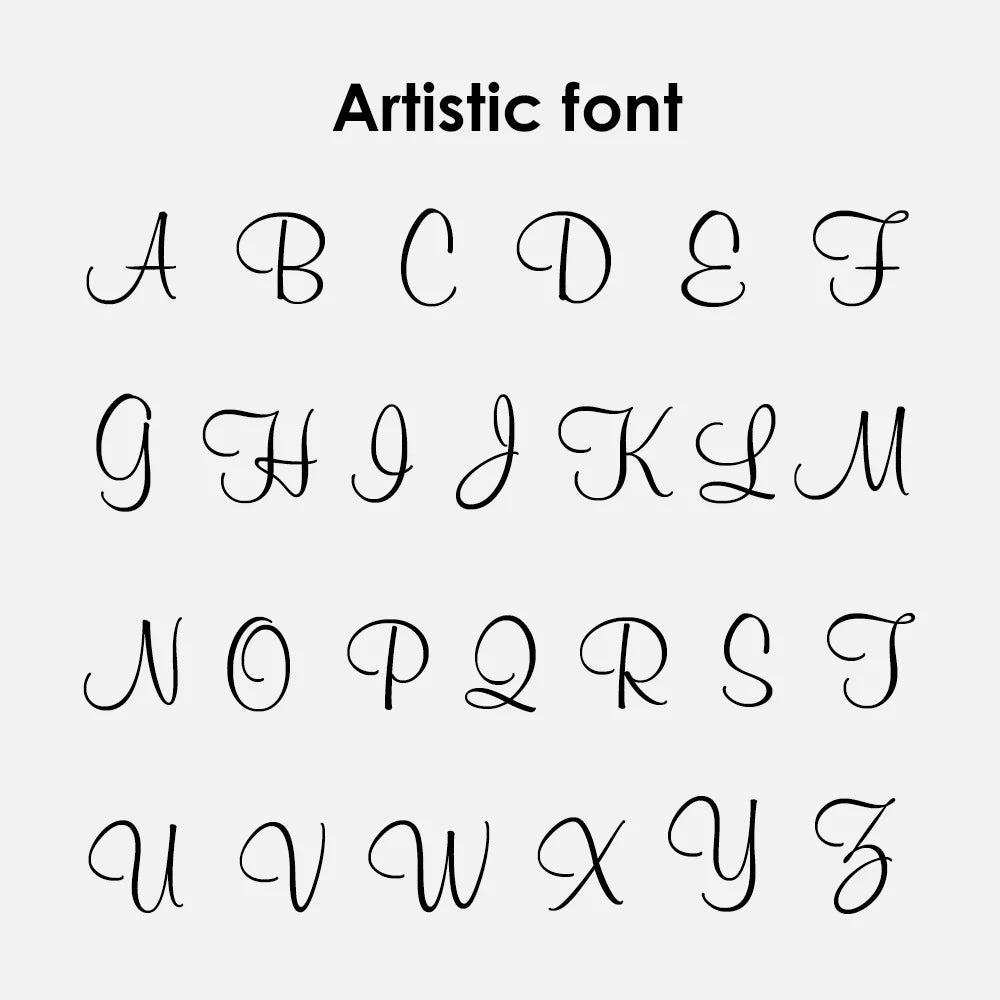 Coin Armband mit Buchstaben Gravur