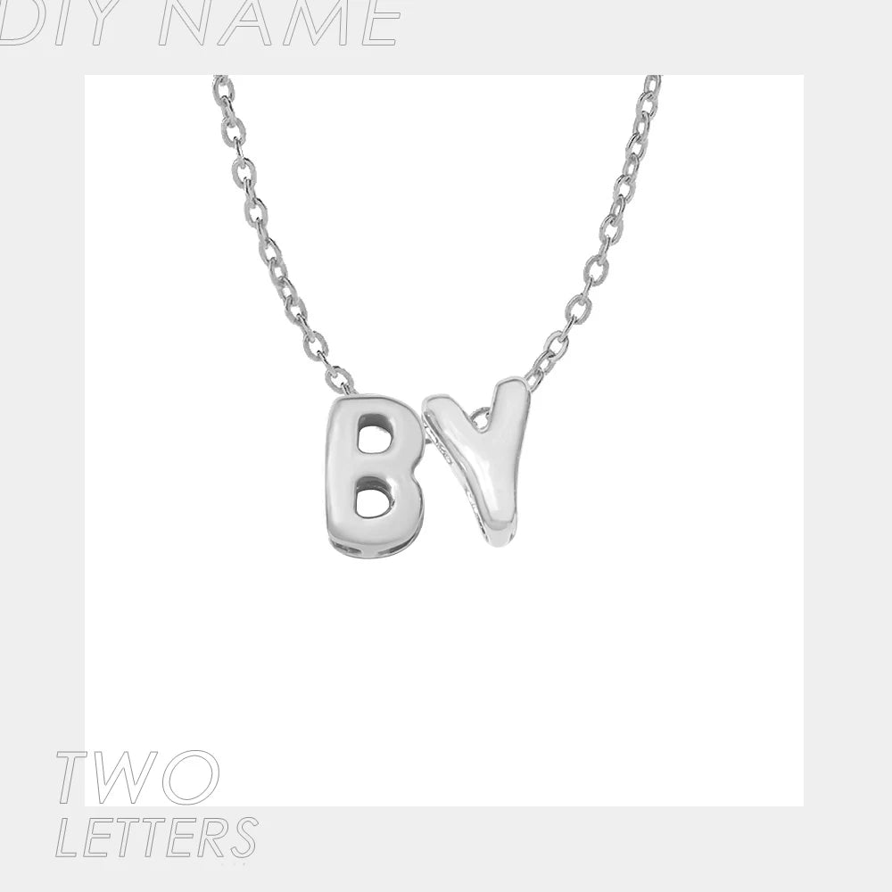 Bubble Buchstaben Kette