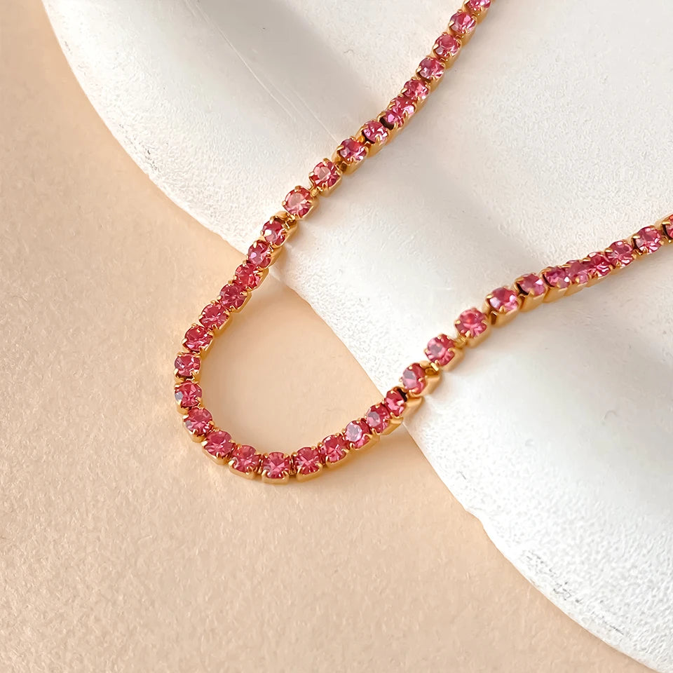 Zirkonia Tennis Geburtsstein Armband