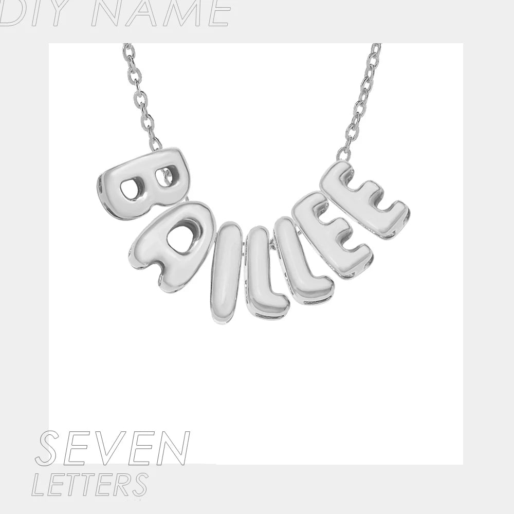 Bubble Buchstaben Kette