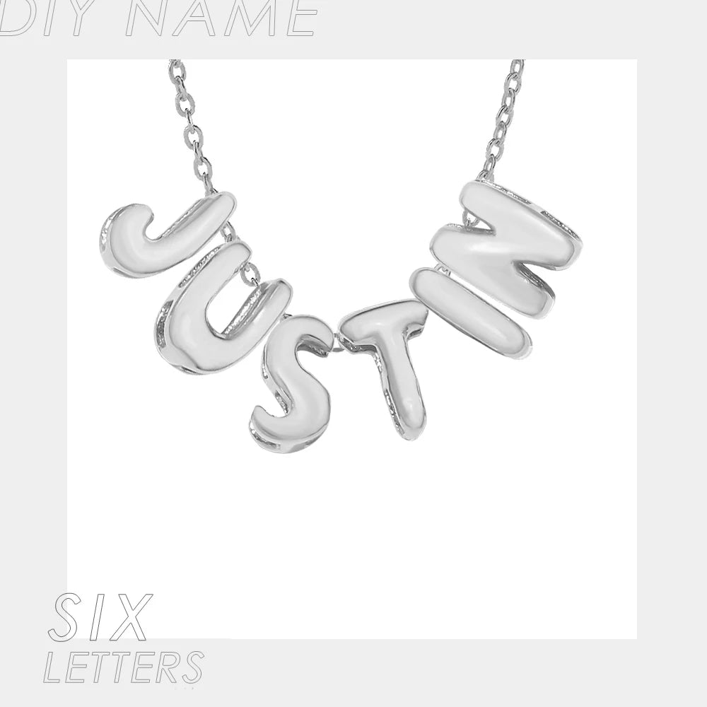 Bubble Buchstaben Kette